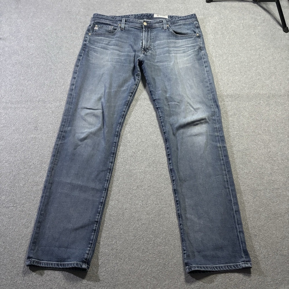 AG Adriano Goldschmied The Graduate Tailored Leg Men's Jeans 37x32.5 Denim Blue